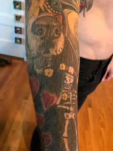 Explore haunted tattoo ideas, creative tattoo ideas in Dorchester, available at Holistic Ink Boston Tattoo Shop