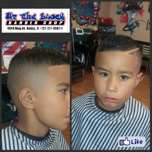 Barber Shop «Up The Block Barber Shop», reviews and photos, 4946 Moog Rd, Holiday, FL 34690, USA