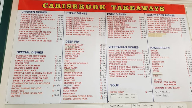 Carisbrook Takeaway - Hamburger