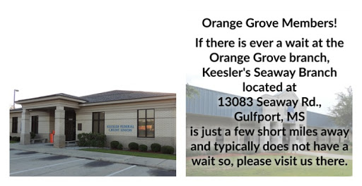 Credit Union «Keesler Federal Credit Union Orange Grove Branch», reviews and photos