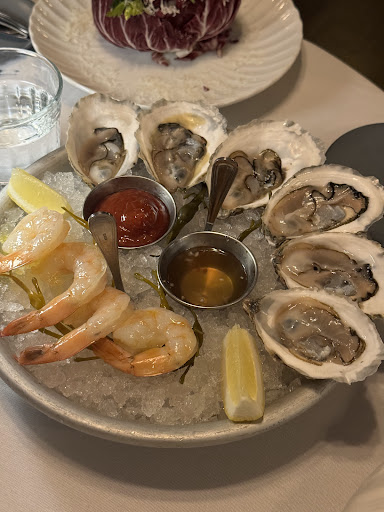 oyster and shrimp appetizer