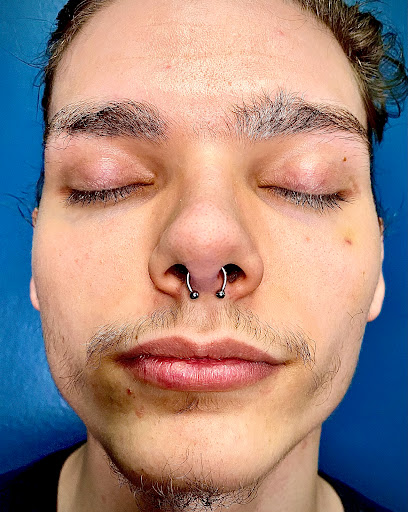 Explore family word tattoo ideas, creative tattoo ideas in Orange, available at Symbiosis Body Piercing