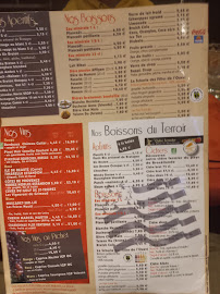 Timothy à Saint-Malo menu