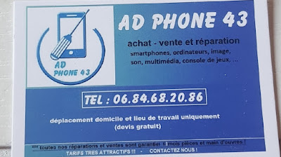 AD PHONE 43 à Saint-Paulien