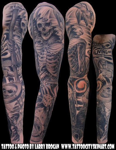 Explore it is what it is tattoo ideas, creative tattoo ideas in Lockport, available at Tattoo City by Larry Brogan