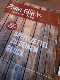 Zum Glück - Restaurant & Bar à Wolfenbüttel menu