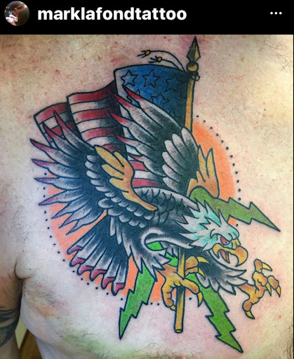 Explore face tattoos above eyebrow tattoo ideas, creative tattoo ideas in Dallas, available at Lucky Draw Tattoo II