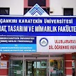 Çankiri Karatekin Üniversitesi Sanat, Tasarim Ve Mimarlik Fakültesi