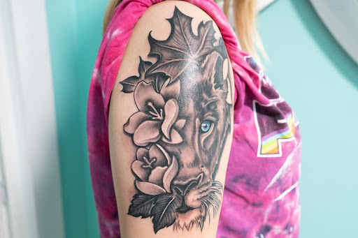 Explore road runner tattoo ideas, creative tattoo ideas in San Antonio, available at Platinum Tattoos & Piercings