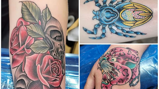 Explore rengoku tattoo ideas, creative tattoo ideas in Albany, available at Purgatory Tattoo Co.