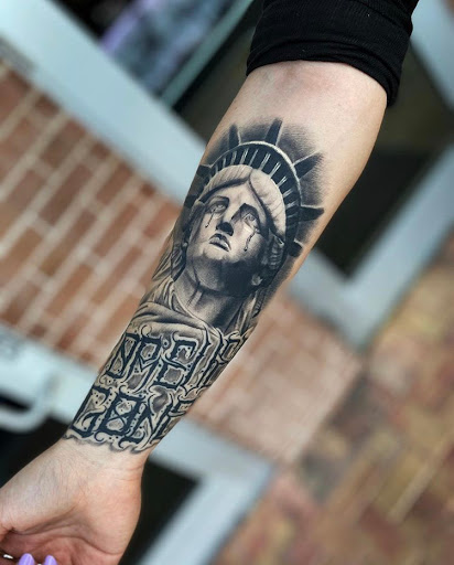 Explore africa tattoo ideas, creative tattoo ideas in Boca Raton, available at All City Tattoo Company