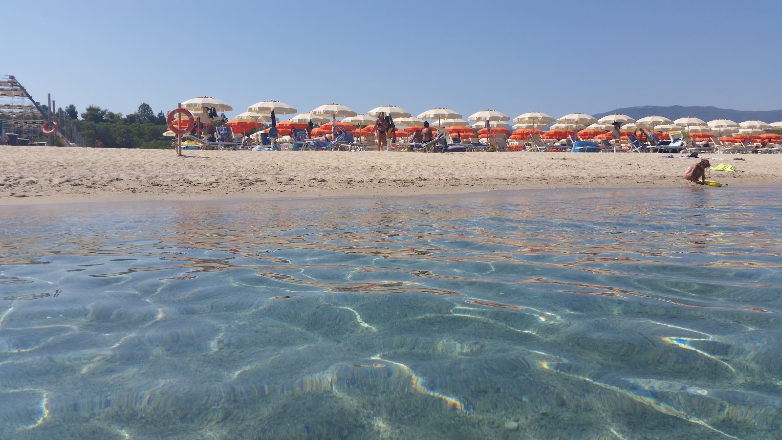 Photo de Plage de Soverato zone des équipements