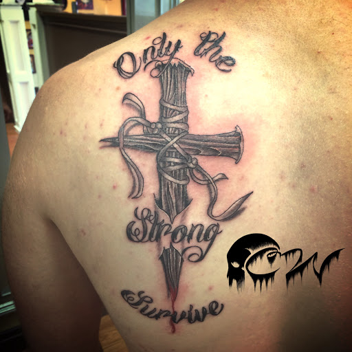 Explore hopeless romantic tattoo ideas, creative tattoo ideas in Clarksville, available at Chris Wallace Tattoos