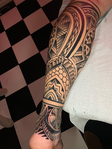 Explore couple name tattoo ideas, creative tattoo ideas in Georgetown, available at Iron Rite Tattoo South