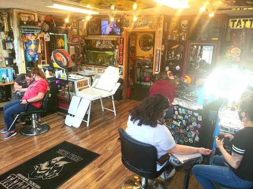 Explore tattoo ideas behind the ear, creative tattoo ideas in Ashland, available at Time Warp Tattoos