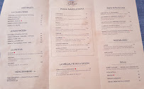 Restaurant Grazie à Mèze (la carte)