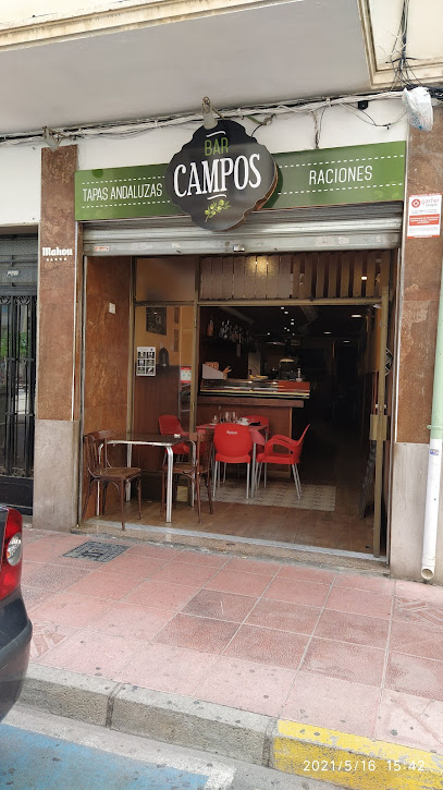 Bar Campos - Carrer d,Amadeu I, 24, 12001 Castelló de la Plana, Castelló, Spain