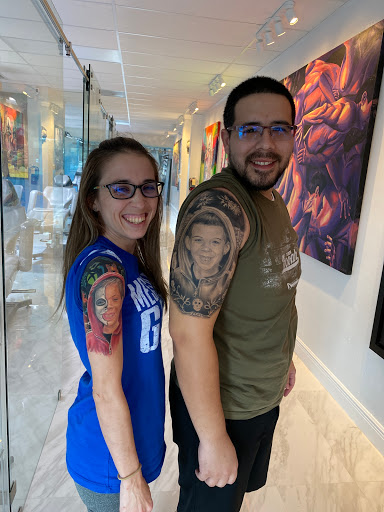 Explore baby footprint tattoo ideas, creative tattoo ideas in Coral Springs, available at MB Tattoo Studio