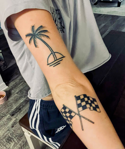 Explore alpha omega tattoo ideas, creative tattoo ideas in Daytona Beach, available at Studio 21 Tattoo & Piercings Daytona Beach