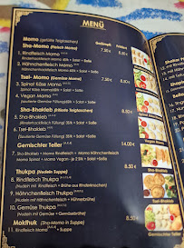 Restauration rapide Tibet Kueche à Stuttgart (le menu)
