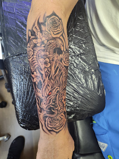 Explore villain tattoo ideas, creative tattoo ideas in West Palm Beach, available at DynamiQ Ink