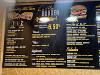Restaurant halal City Burger à Nancy (la carte)
