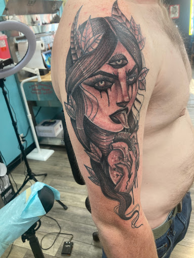 Explore tattoo ideas on ribs for men, creative tattoo ideas in Bullhead City, available at Smoke and Dagger Tattoo