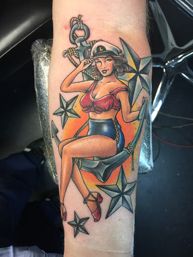 Explore tank tattoo ideas, creative tattoo ideas in Hanover, available at Gypsy Skull Tattoo