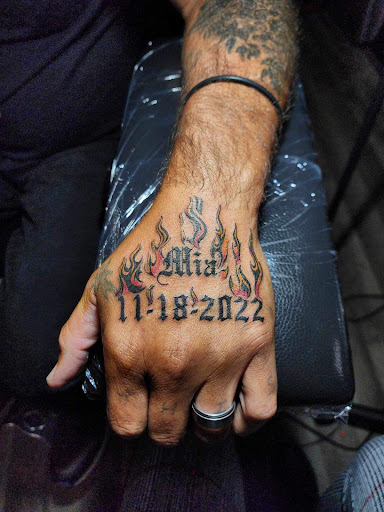 Explore rose idea tattoos, creative tattoo ideas in Windsor, available at Spillen Ink