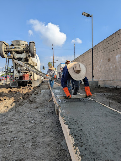 Road construction company Downey