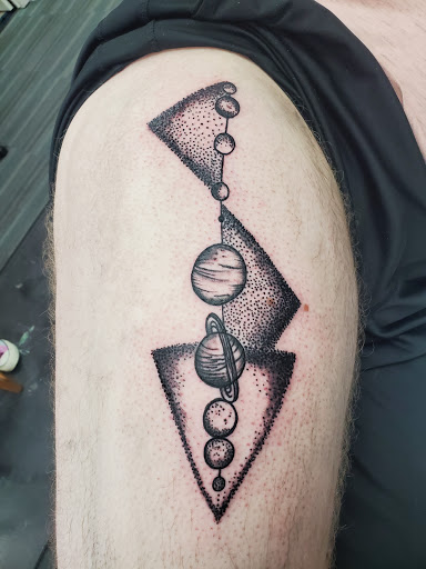 Explore cool full sleeve tattoo ideas, creative tattoo ideas in Iowa Falls, available at BiPolar Studios