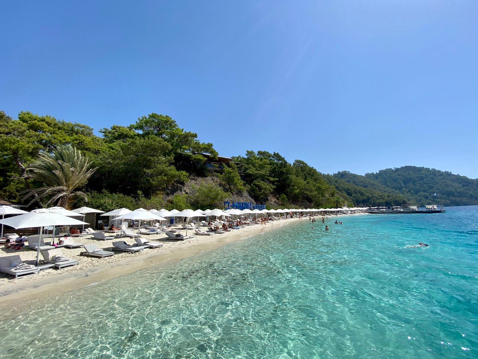 Blue Point beach (Inlice, Mugla) on the map with photos and reviews🏖️