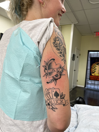 Explore name tattoo ideas forearm, creative tattoo ideas in Huntington Beach, available at Mechanical Concept Tattoo