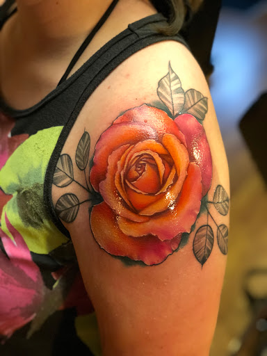 Explore greek goddess tattoo ideas, creative tattoo ideas in East Freedom, available at Midnight Ink Tattoo Parlor