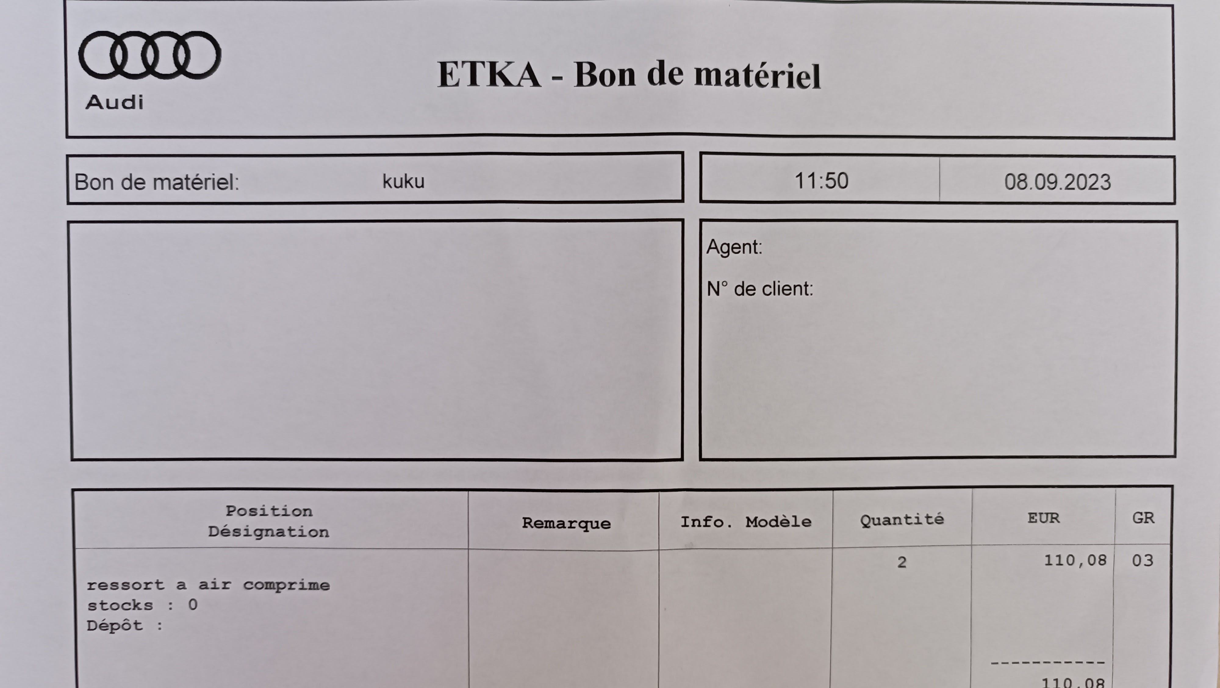 Photo n° 1 de l'avis de Denis.I fait le 10/09/2023 à 08:31