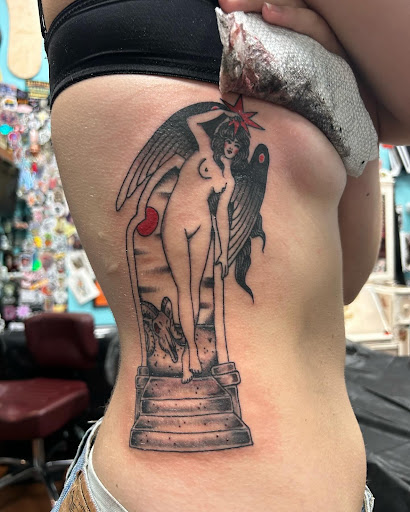 Explore cute cover up tattoo ideas, creative tattoo ideas in Fall River, available at Fall River Tattoo Co