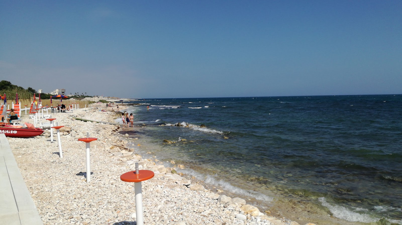 Zdjęcie Spiaggia Lafayette z powierzchnią utwardzona betonowa powierzchnia