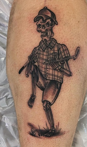 Explore easy line tattoo ideas, creative tattoo ideas in East Aurora, available at Average Joes Tattoo Shop