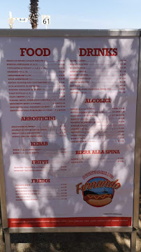 Carte du Fernando Arrosticini à Marina di Vasto