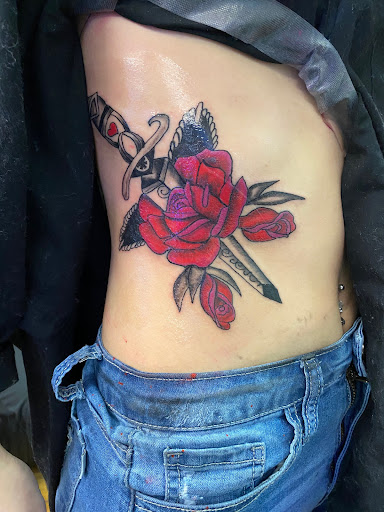 Explore thin line tattoo ideas, creative tattoo ideas in Dodgeville, available at Vibe Body Art LLC