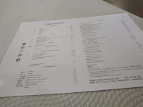 Casa do Preto à Pitões das Junias menu