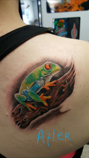 Explore ny giants tattoo ideas, creative tattoo ideas in Wichita, available at Body Canvas Tattooing