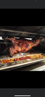 Veau à la broche l’instabroche à Aléria