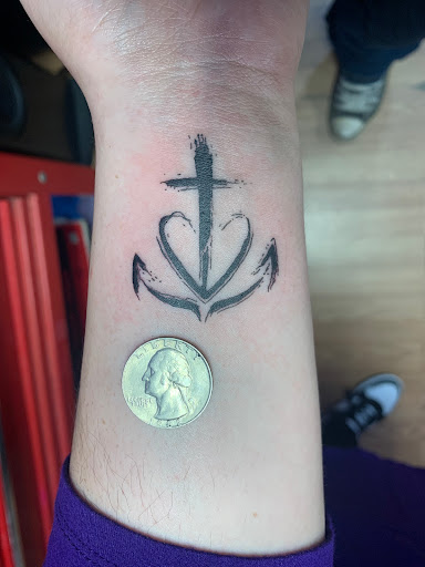 Explore word tattoo ideas for females, creative tattoo ideas in Montpelier, available at Inkd Society est.2021