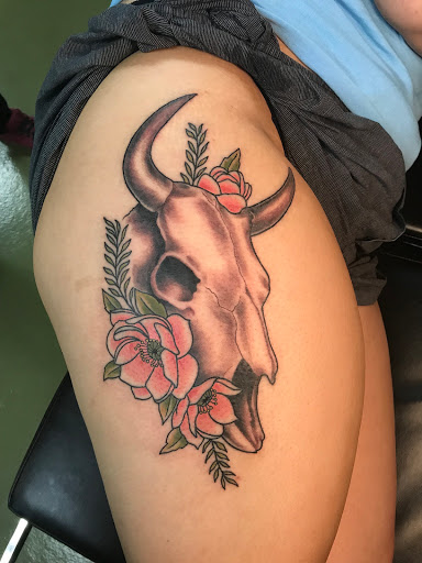 Explore piglet tattoo ideas, creative tattoo ideas in Portsmouth, available at Shamrock Tattoos & Fine Art Gallery