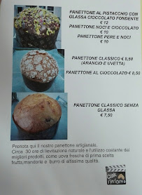 Menu du Panificio Ciak S'Inforna à Macomer