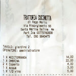Photo n°1 de l'avis de Tio.a fait le 28/09/2021 à 19:44 sur le  Trattoria Cucinotta à Santa Marina Salina