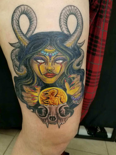 Explore dark art tattoo ideas, creative tattoo ideas in Toms River, available at Jersey Sure Lines Tattoo