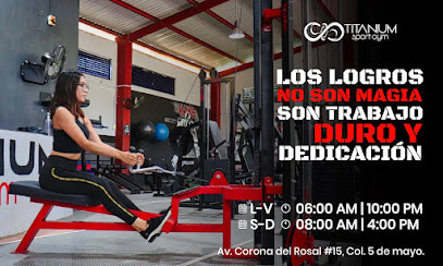 Titanium Sport Gym - General, C. Corona del Rosal 15, 5 de Mayo, 43000 Huejutla, Hgo., Mexico