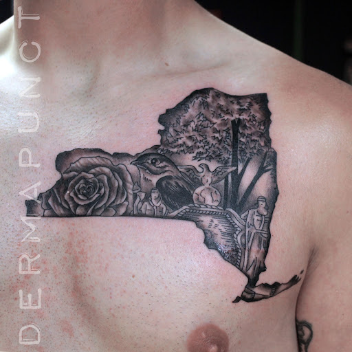 Tattoo Shop «DERMAPUNCT™ TATTOO», reviews and photos, 985 NY-376, Wappingers Falls, NY 12590, USA